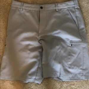 Silver Izod Golf Shorts